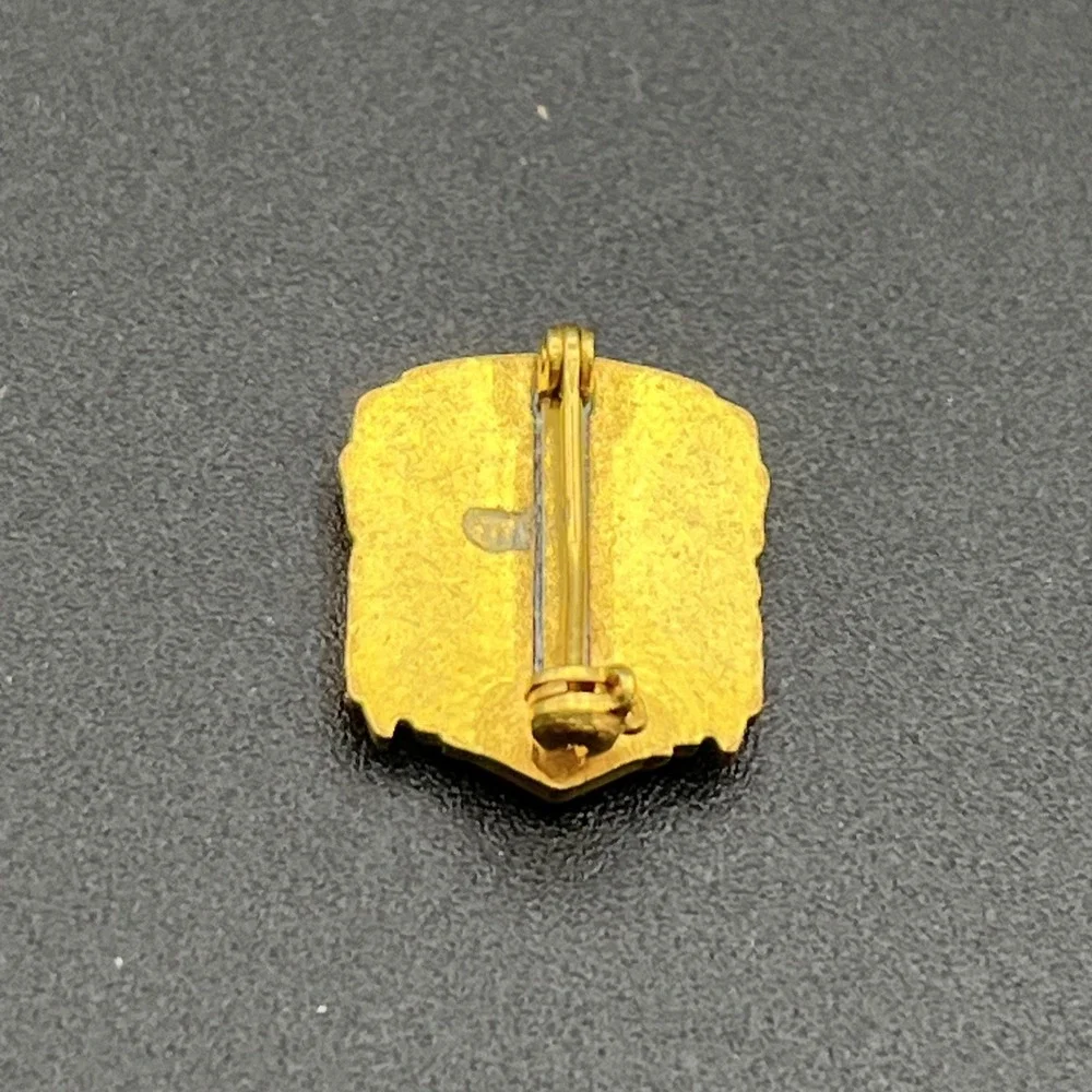 American Citizenship Gold Tone‎ Lapel Hat Pin
